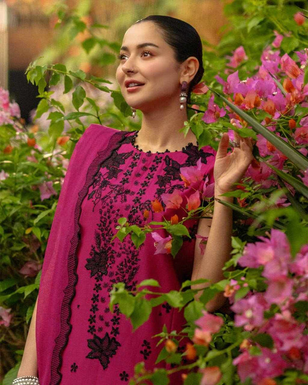 Rani Noir Embroidered Suit