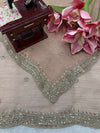 Celestial Champagne Saree