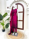 Rani Noir Embroidered Suit