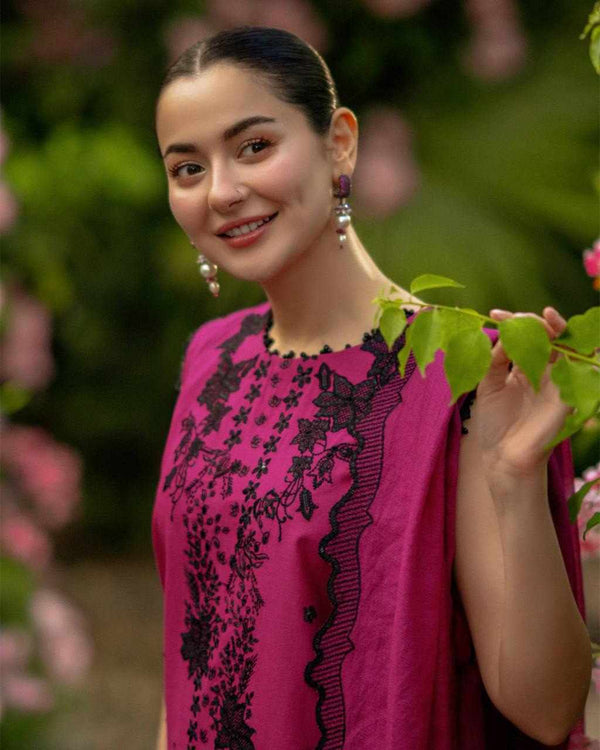 Rani Noir Embroidered Suit