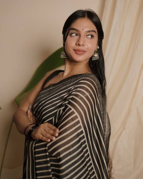 Premium Chanderi Cotton Saree for Women