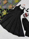 Ebony Blossom Gown