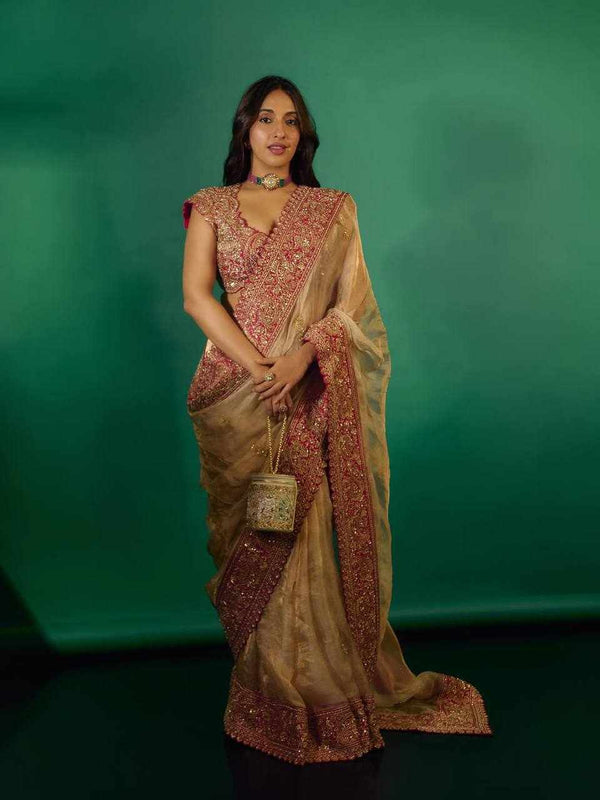 Meher Ivory Saree