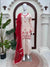 Ivory Blossom Red Suit