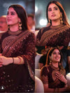 Royal Raisin Elegance Saree