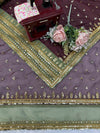 Royal Raisin Elegance Saree