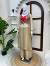 Premium Beige Silk Suit for Women | Designer Ethnic Wear