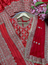 Rajkumari Crimson Saree