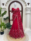 Zarina Crimson Saree