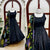 Ebony Blossom Gown