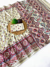 Mul Cotton Printed Saree for Women | Elegant Traditional Floral & Paisley Print Saree