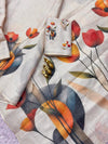 Erode Silk Floral Printed Saree for Women | Elegant Floral Silk Saree
