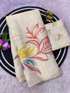 Erode Silk Floral Printed Saree for Women | Multicolor Floral Silk Saree