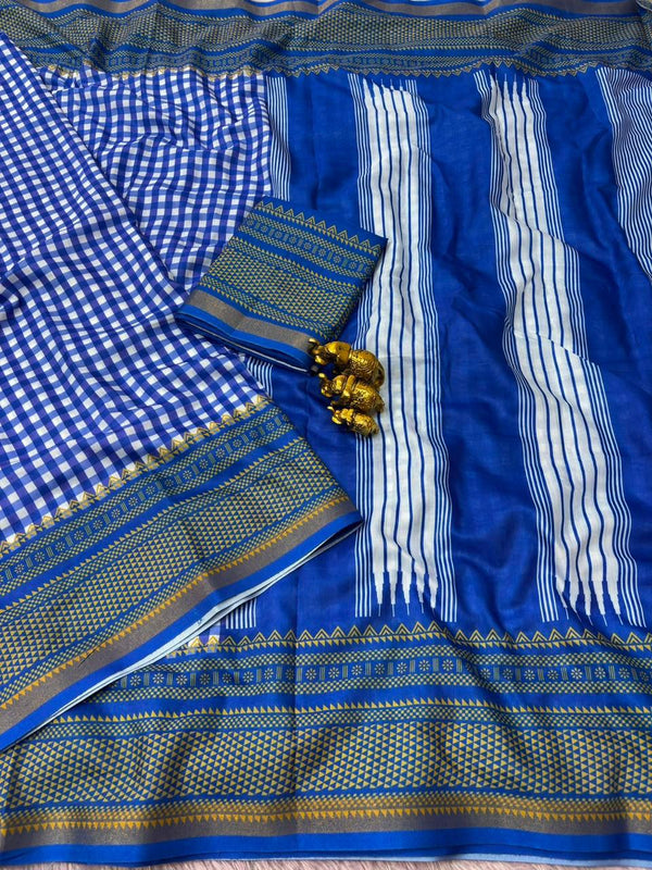 Mul Cotton Printed Saree for Women | Lightweight & Elegant Cotton Saree