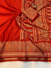 Tussar Silk Paisley Border Printed Saree for Women | Elegant Printed Silk Saree