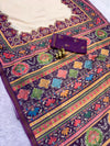 Multicolor Floral Printed Mul Cotton Saree | Elegant Traditional Print Saree for Women