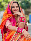 Heavy Bandhani Saree for Women | Traditional Designer Bandhej Saree with Rich Embroidered Border