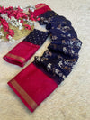 Marshmellow Saree for Women with Designer Zari Border | Elegant Soft Finish Festive & Party Wear Saree