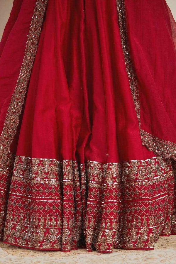 Rajkumari Rouge Lehenga