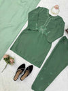 Mint Elegance Suit Set