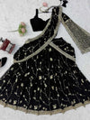Black Pearl Elegance Lehenga