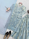 Luxury Embroidered Sharara Set