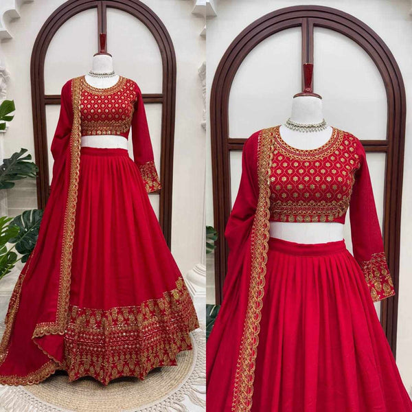 Rajkumari Rouge Lehenga