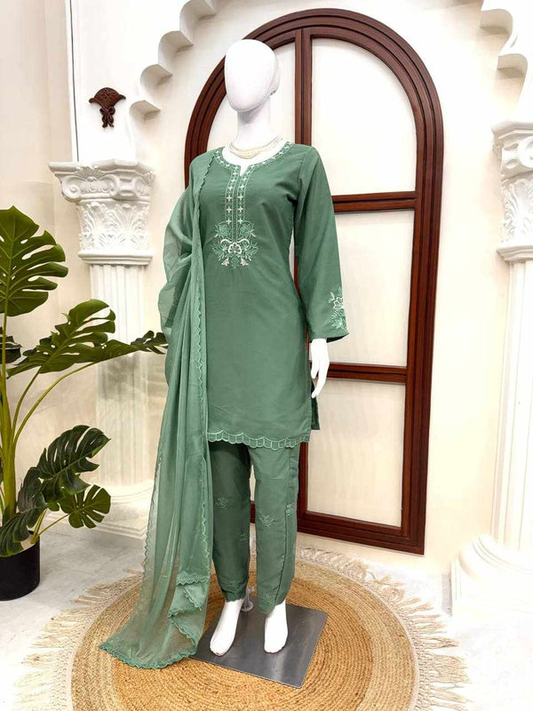 Mint Elegance Suit Set