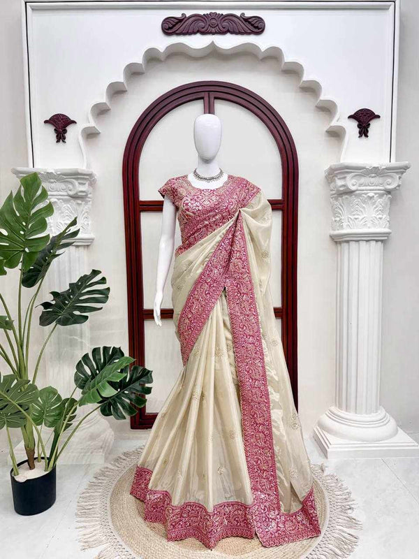 Meher Ivory Saree