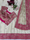 Meher Ivory Saree