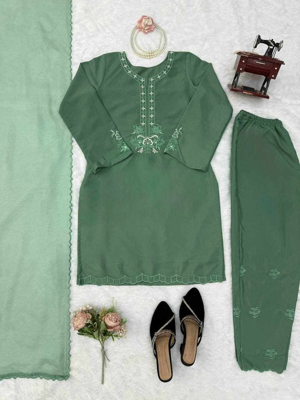 Mint Elegance Suit Set