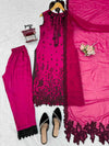 Rani Noir Embroidered Suit