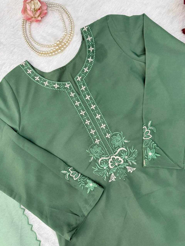 Mint Elegance Suit Set