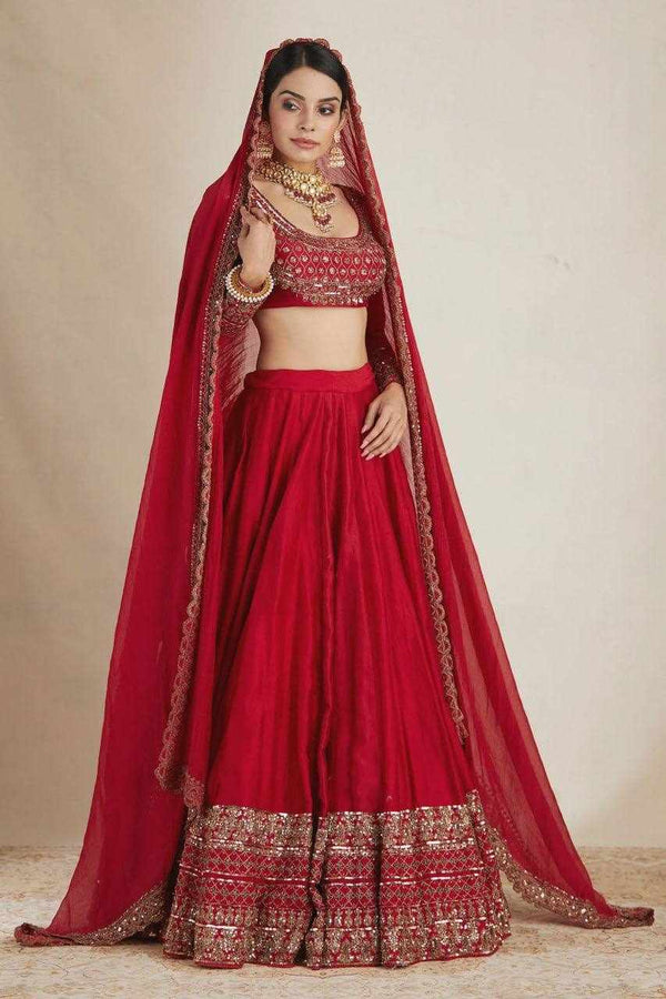 Rajkumari Rouge Lehenga