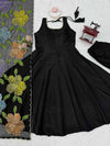 Ebony Blossom Gown