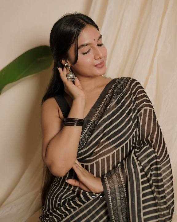 Premium Chanderi Cotton Saree for Women