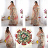 Premium Exclusive Flower Design Cotton Saree for Women