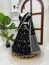 Black Pearl Elegance Lehenga