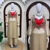 Premium Beige Silk Suit for Women | Designer Ethnic Wear