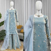 Luxury Embroidered Sharara Set