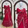 Zarina Crimson Saree