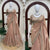 Celestial Champagne Saree