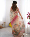 Premium Exclusive Flower Design Cotton Saree for Women