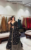 Black Pearl Elegance Lehenga
