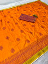 Mul Cotton Printed Saree