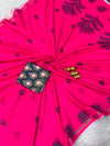 Pink Mul Cotton Printed Saree for Women | Floral & Traditional Print Saree