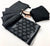 Black Floral Printed Linen Saree with Striped Pallu & Border | Elegant Linen Saree for Women