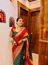 Kanjivaram Silk Saree for Women | Traditional Designer Silk Saree with Rich Woven Border