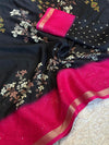Marshmellow Saree for Women with Designer Zari Border | Elegant Soft Finish Festive & Party Wear Saree