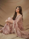 Celestial Champagne Saree